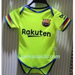 Camisolas de Futebol FC Barcelona Mini Equipamento Alternativa 2018/19 Manga Curta